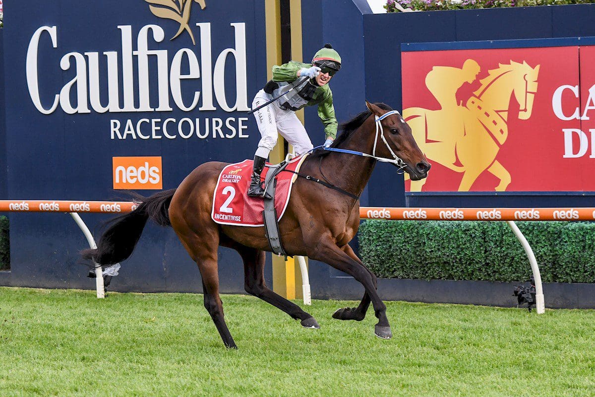 Incentivise wins Caulfield Cup