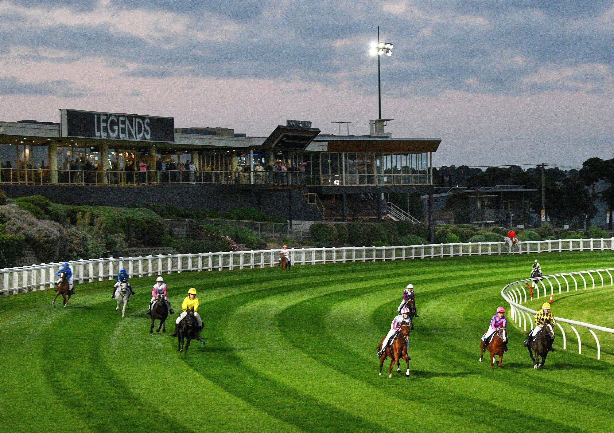 Pony races at Moonee Valley