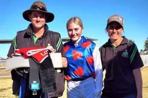 Gillett family celebrate Alice Springs win