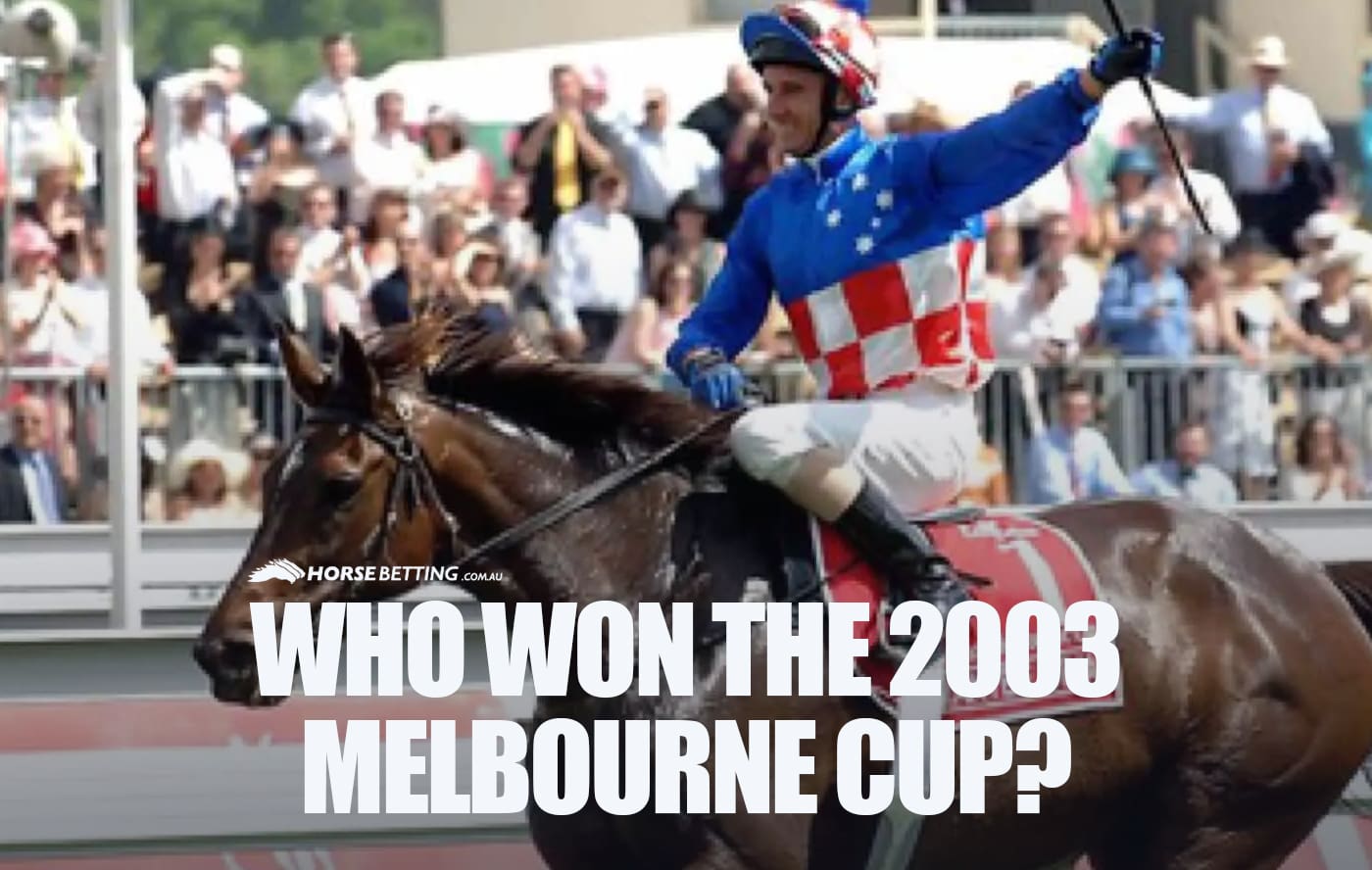 Who won the 2003 Melbourne Cup?
