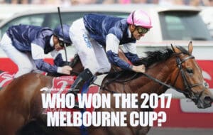 Who won the 2017 Melbourne Cup?