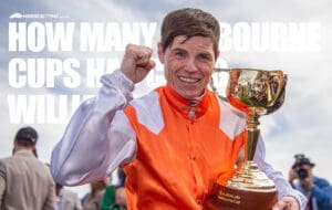 How many Melbourne Cups has Craig Williams won?