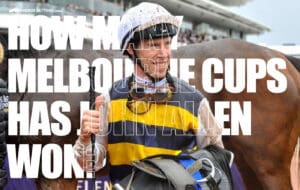 How many Melbourne Cups has John Allen won?