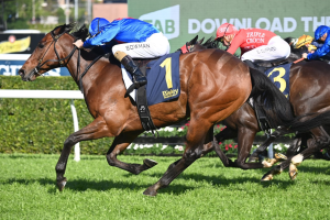 Lost And Running hangs on to claim Premiere Stakes
