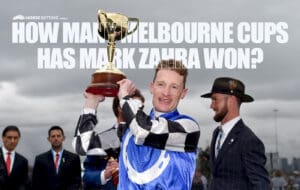 How many Melbourne Cups has Mark Zahra won?