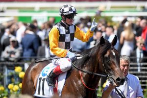 Perfect ride for Perfect Thought to win the Carbine Club Stakes