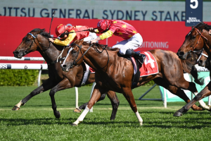 Rocketing By causes boilover in Sydney Stakes