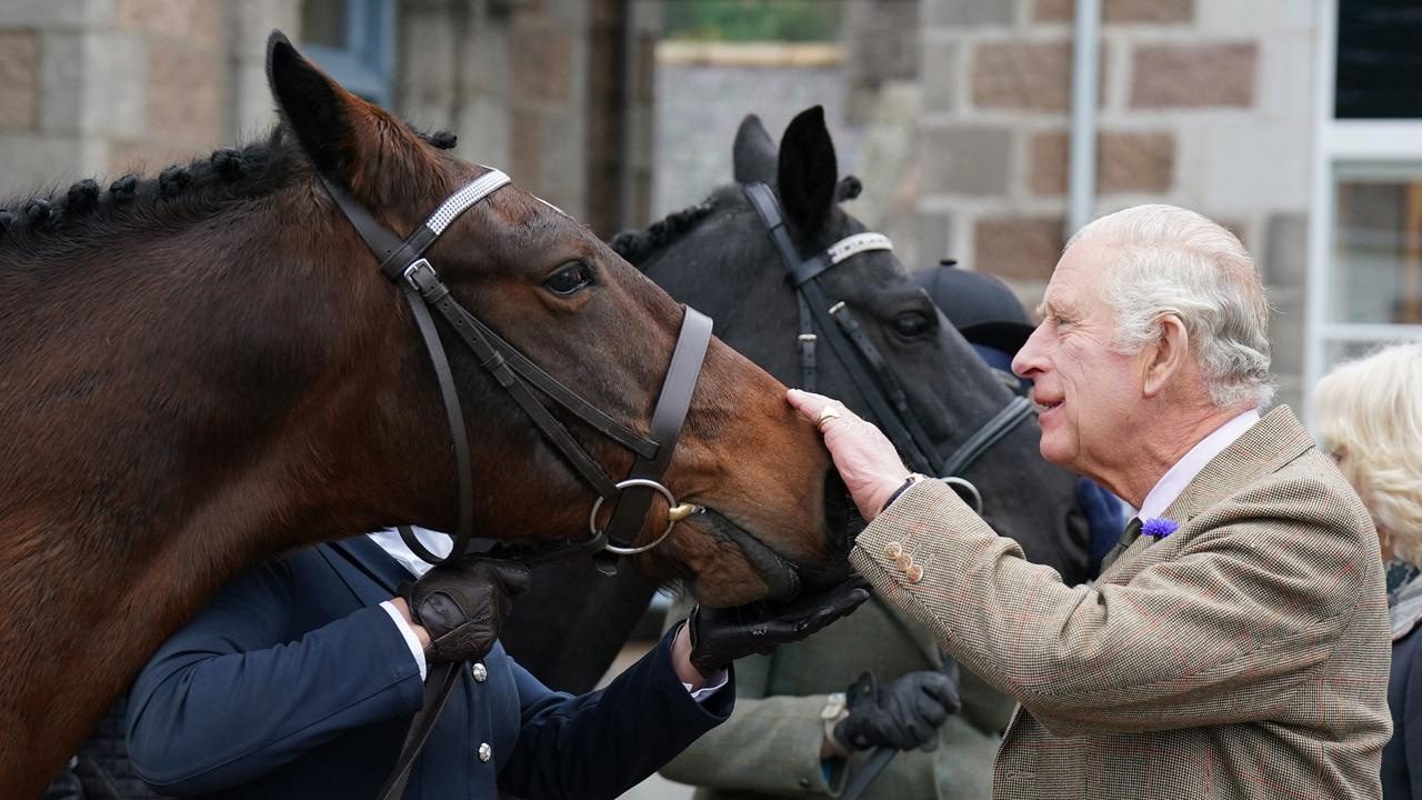 King Charles sells queens horses