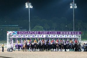 Singapore doubles feature races