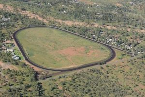 After repairs and rain, they are back to racing in Alice Springs