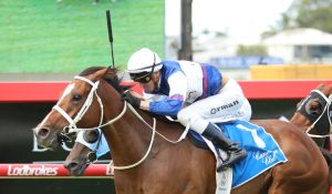 Skyman prevails in Listed Tails Stakes