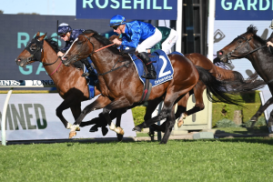 Cylinder toughs out win in Group 2 Run To The Rose