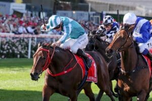 Romantic Warrior noses out Mr Brightside to claim 2023 Cox Plate