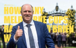 Danny O'Brien in the Melbourne Cup