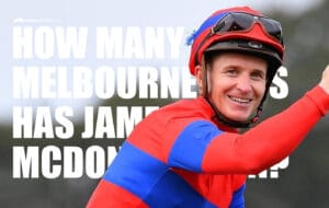 How many Melbourne Cups has James McDonald won?
