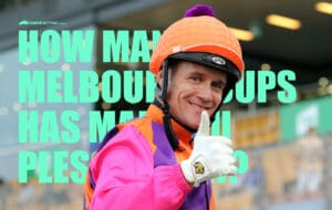 How many Melbourne Cups has Mark Du Plessis won?
